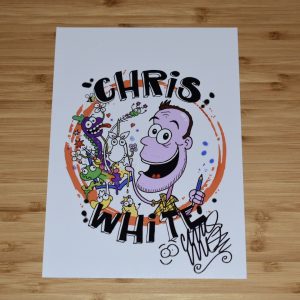 Chris White Signed Print