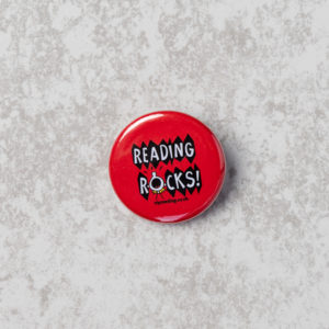 Reading Rocks 32mm Badge