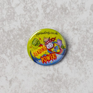 Reading Power 32mm Badge