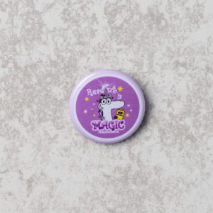 Reading is Magic 32mm Badge