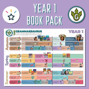 Year 1 Book Pack - Grammarsaurus Curriculum