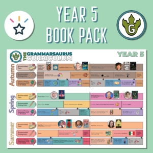 Year 5 Book Pack - Grammarsaurus Curriculum