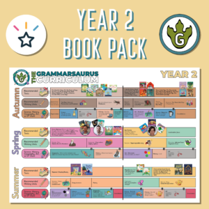 Year 2 Book Pack - Grammarsaurus Curriculum