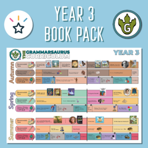 Year 3 Book Pack - Grammarsaurus Curriculum