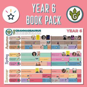 Year 6 Book Pack - Grammarsaurus Curriculum