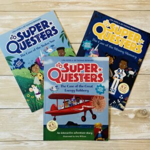 SuperQuesters pack of 3 books