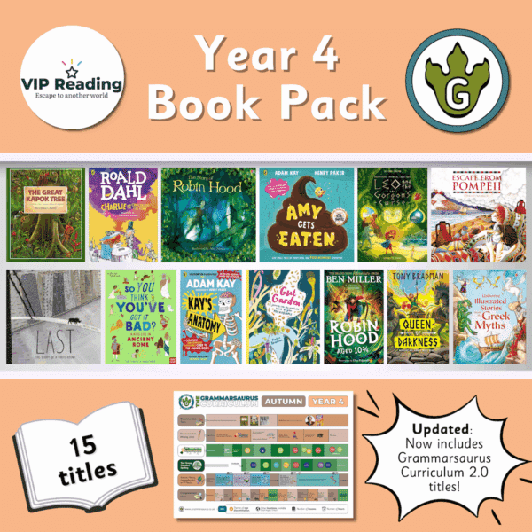 Year 4 Book Pack - Grammarsaurus Curriculum