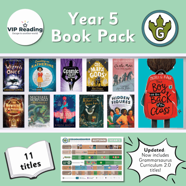 Year 5 Book Pack - Grammarsaurus Curriculum