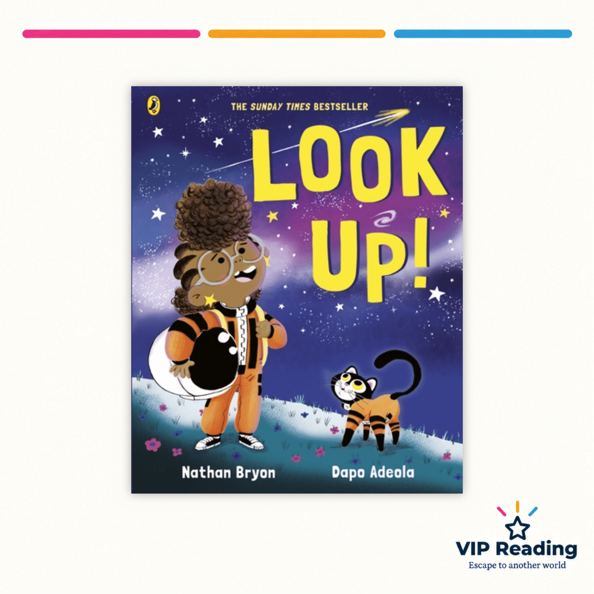Look Up! by Nathan Bryon, illustrated by Dapo Adeola