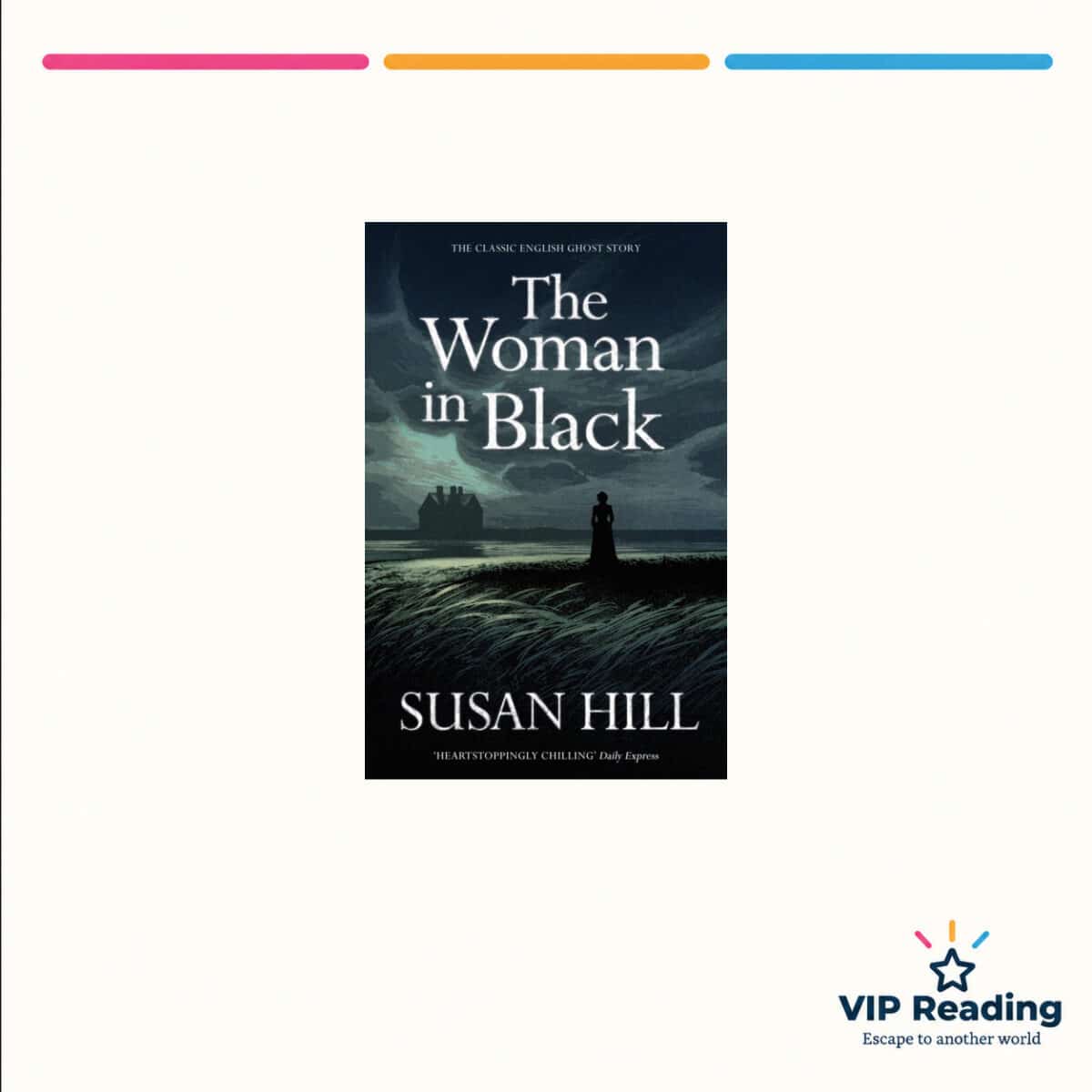 The Woman in Black — ISBN 9780099288473 — original book cover on the VIP Reading ivory template