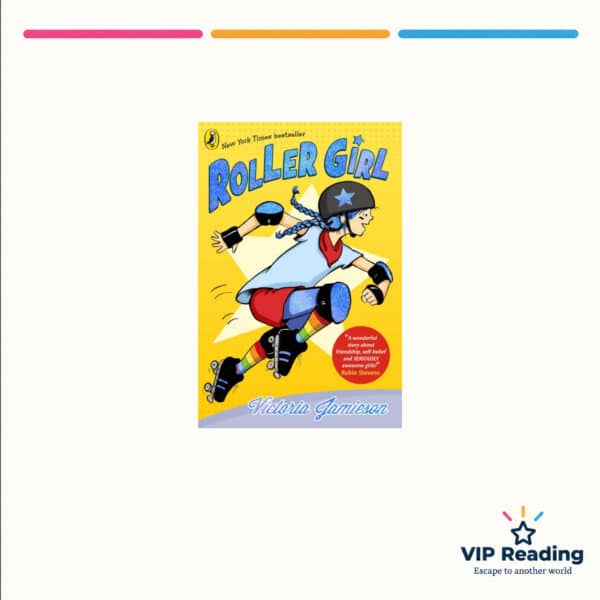 Roller Girl — ISBN 9780241712962 — original book cover on the VIP Reading ivory template