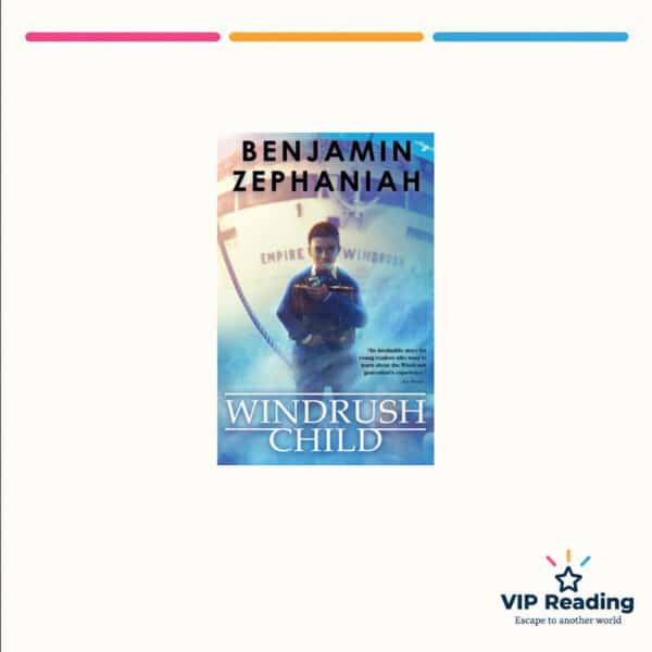 Windrush Child — ISBN 9780702302725 — original book cover on the VIP Reading ivory template