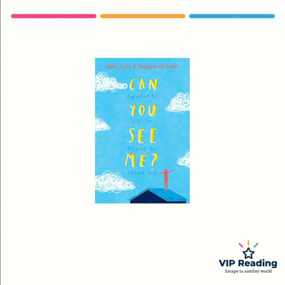 Can You See Me? — ISBN 9781407195674 — original book cover on the VIP Reading ivory template