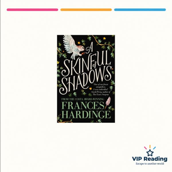 A Skinful of Shadows — ISBN 9781509835508 — original book cover on the VIP Reading ivory template