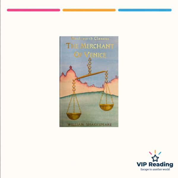 The Merchant of Venice — ISBN 9781840224313 — original book cover on the VIP Reading ivory template