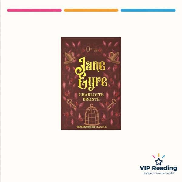 Jane Eyre — ISBN 9781853260209 — original book cover on the VIP Reading ivory template