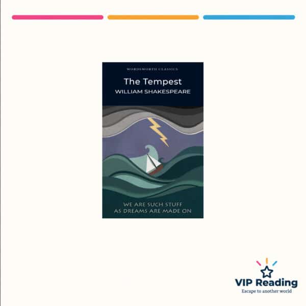 The Tempest — ISBN 9781853262036 — original book cover on the VIP Reading ivory template